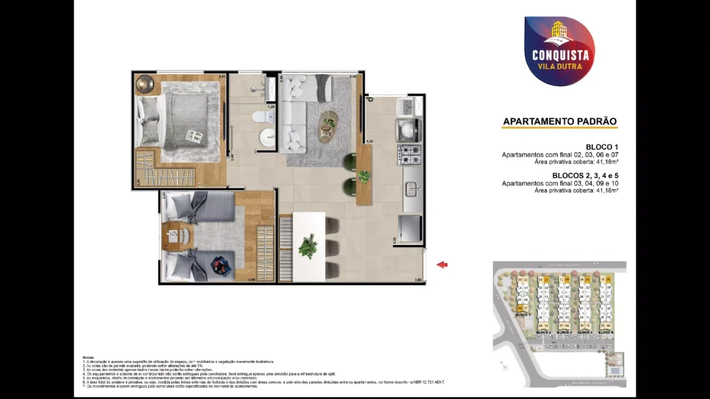 Conquista Vila Dutra Planta 6