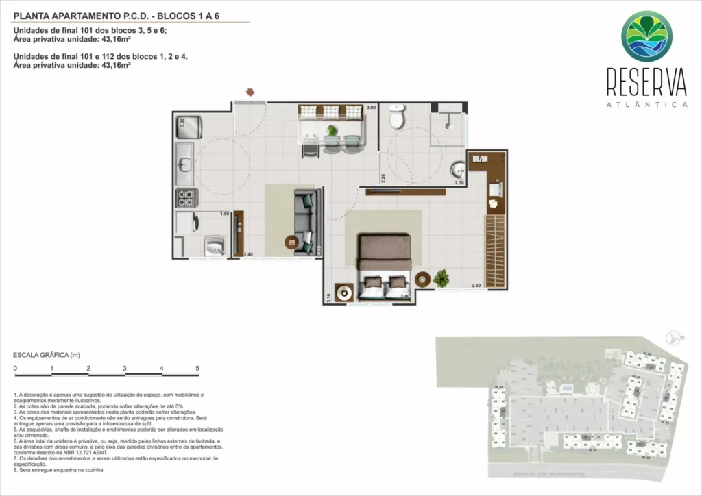 Planta 1 Reserva Atlântica