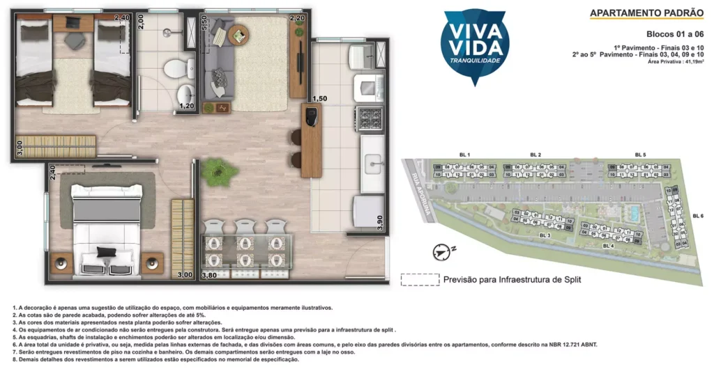 Planta 2 Viva Vida Tranquilidade