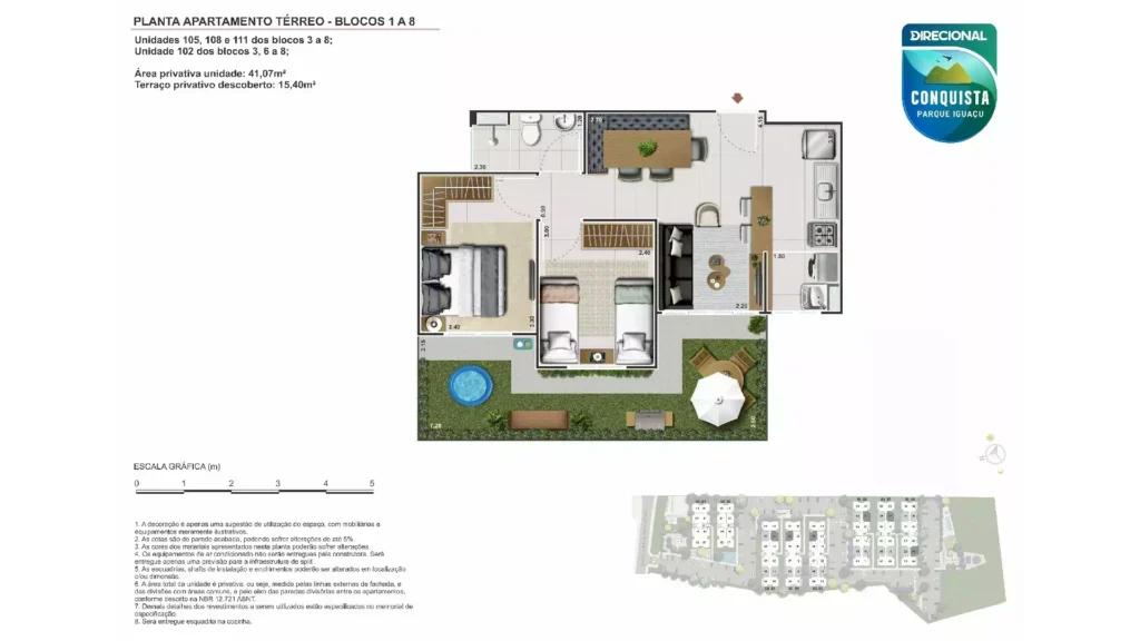 Planta 4 Conquista Parque Iguaçu
