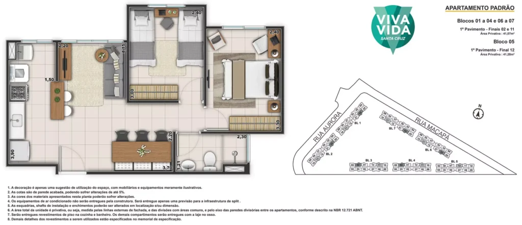 Planta 4 Viva Vida Santa Cruz