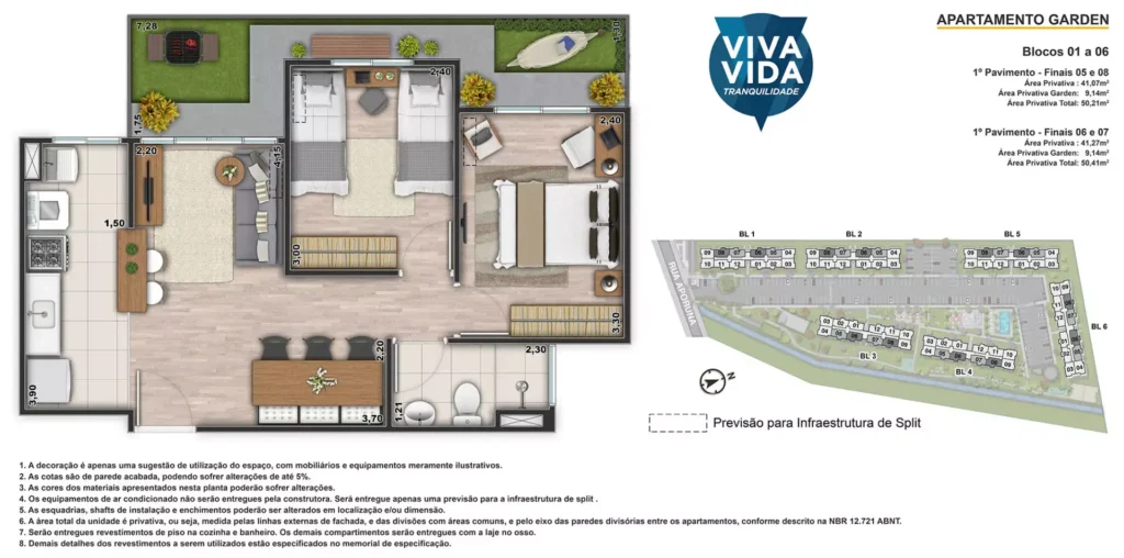 Planta 5 Viva Vida Tranquilidade