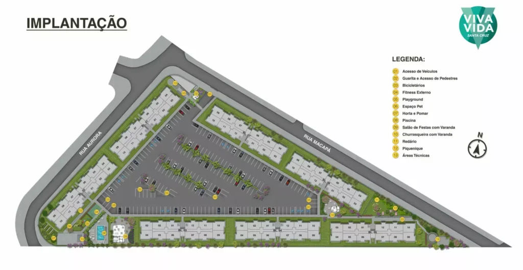 Planta 7 Viva Vida Santa Cruz