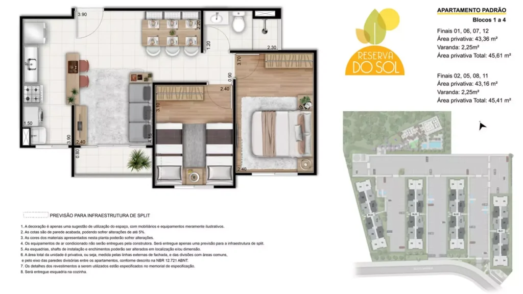 Planta2 Reserva do SOL