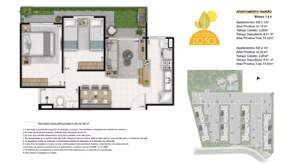 Planta3 Reserva do SOL