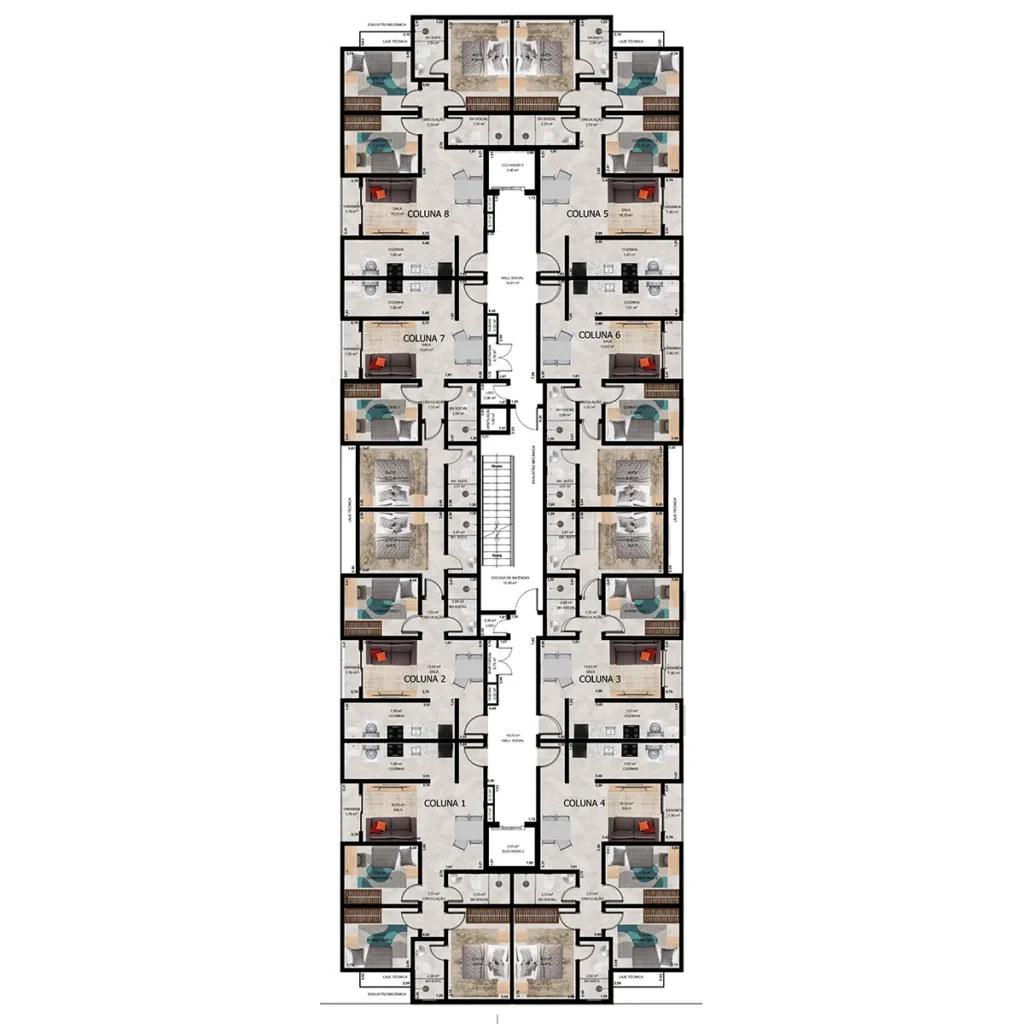 Planta 14 Residencial Lírios do Vale