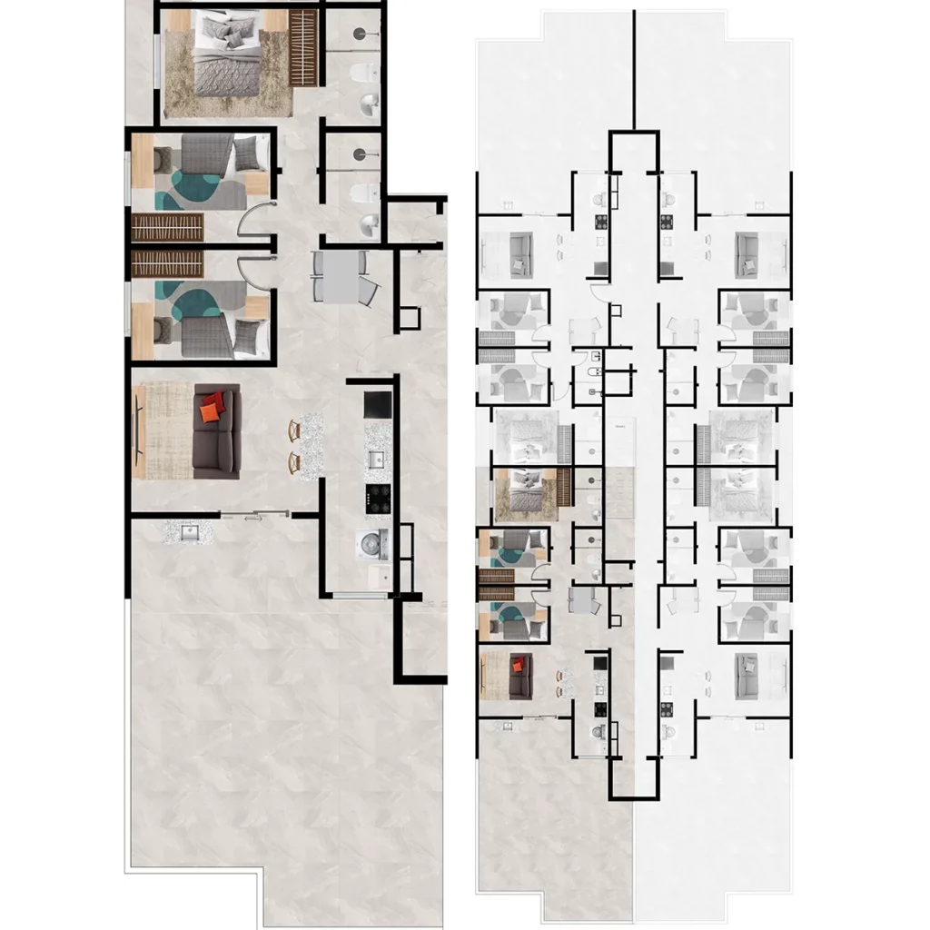 Planta 2 Residencial Lírios do Vale
