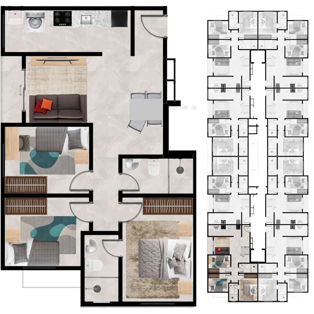 Planta 4 Residencial Lírios do Vale