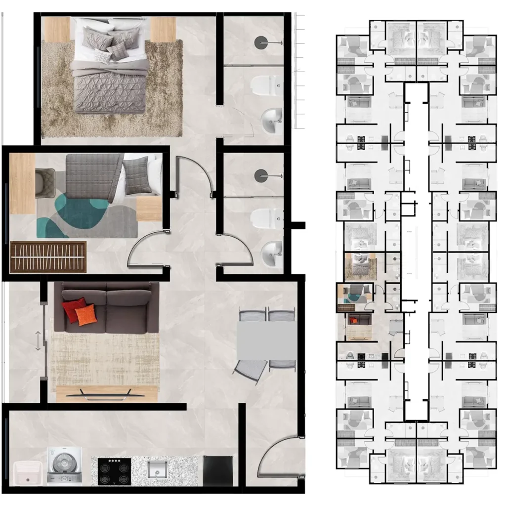 Planta 6 Residencial Lírios do Vale