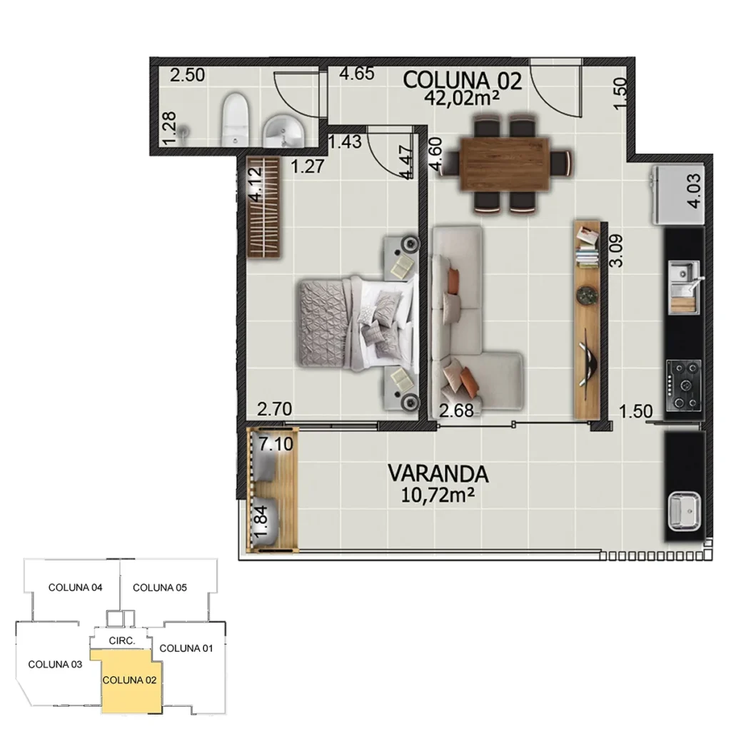 Planta 9 Residencial Dianthus