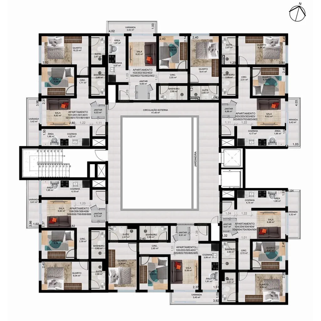 Violeta Residencial RJ Engenharia 23