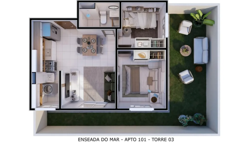 Enseado do Mar Planta 3