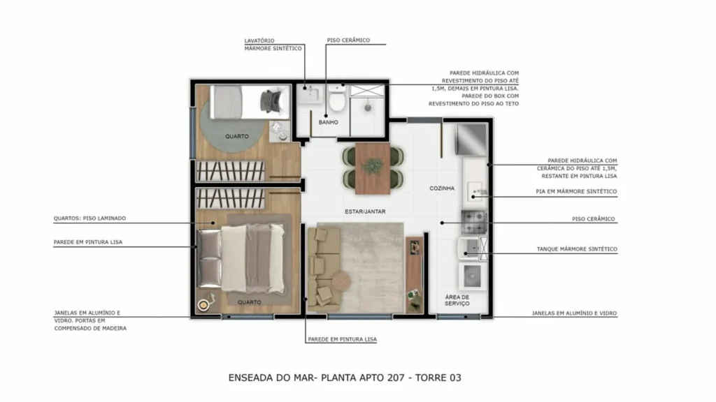 Enseado do Mar Planta 7