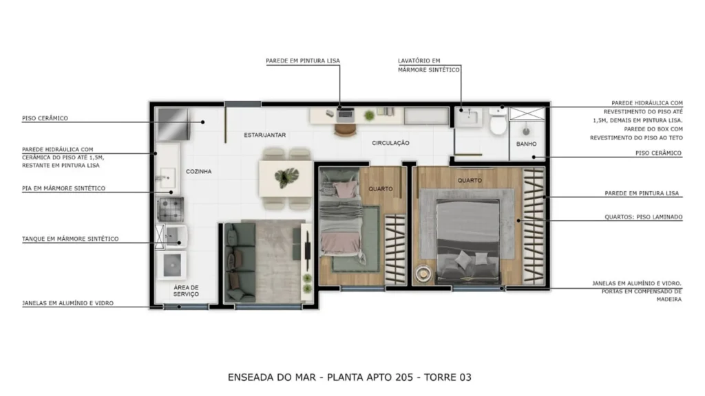 Enseado do Mar Planta 9