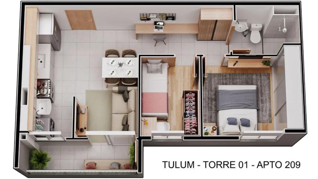Residencial Tulum MRV 12