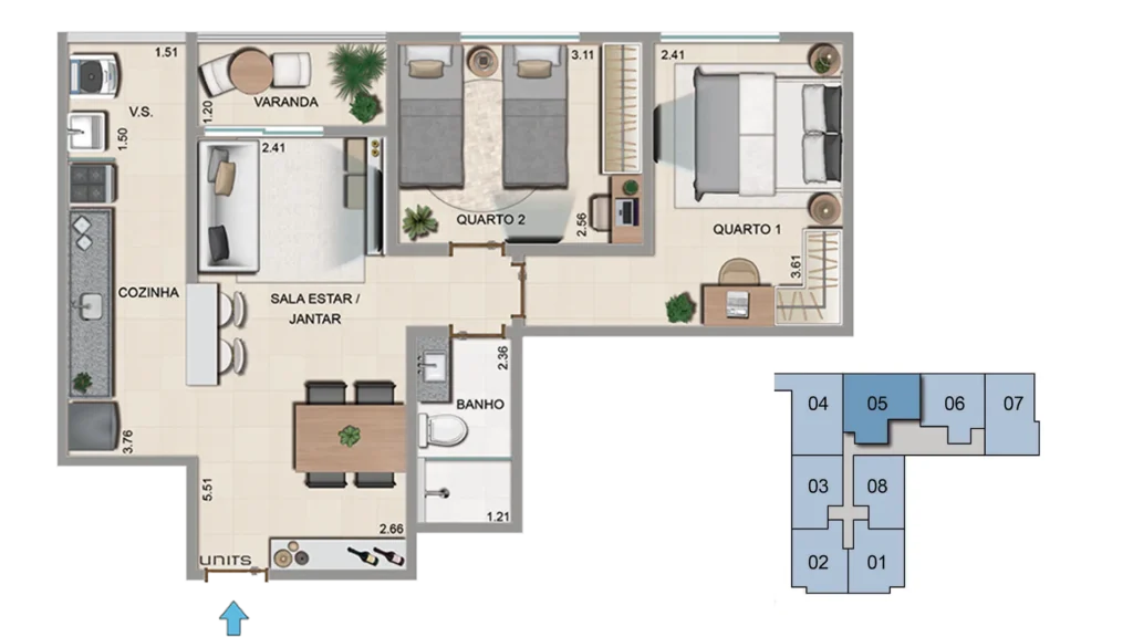 Santa Rosa Open GPCON Planta 8
